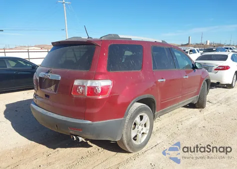 2011 GMC Acadia Sl z USA, uszkodzony, nr VIN 1GKKRNED8BJ271784